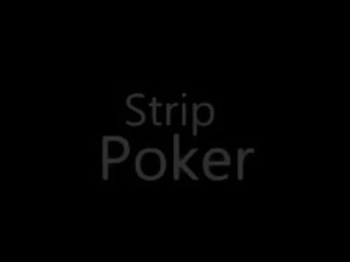 Joleyn burst taper ved stripping poker men wins ved gi henne