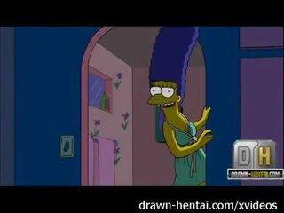Simpsons porno - sexo noche