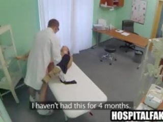 Brunette Patient Getting Fucked Hard By Her Doctor