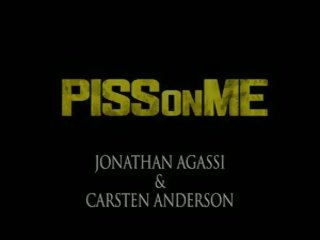 Urinate цар jonathan agassi soaks carsten andersson