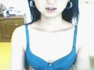 Asiática jovem grávida gaja webcam exposição