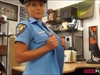 Police Officer Gets Banged By Pawn Man At The Pawnshop