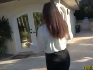 Flirty Real Estate Agent Fucks Her Client To Make The Sale