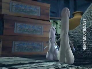 Excitat al 3-lea hentai vagaboanta freca o uriaș penis