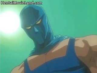 Muskulös maskiert rapeman pony sexy anime part5