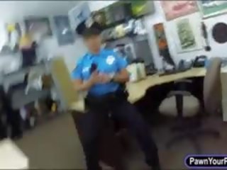 Police Officer With Big Tits Gets Nailed By Horny Pawn Dude