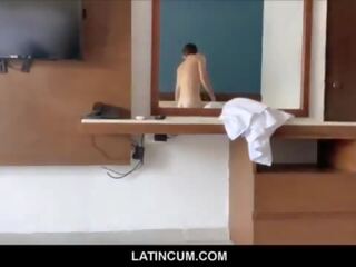 LatinCum&period;com - Latin Hotel Worker buddy Fucked By Hunk Latino Octavio