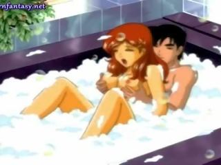 Hentai vöröshajú amelynek szex -ban fürdőkád