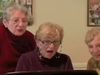 3 abuelitas react a grande negra polla porno vídeo