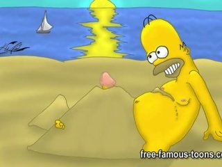 Simpsons 헨타이 포르노를
