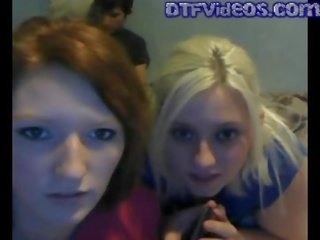 Webcam trio con 2 arrapato giovanissima fighe