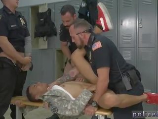 Hunk cops gay sex video and groovy male bondage