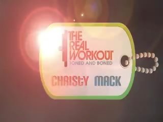 Therealworkout wytatuowany duży cycki laska christy mack hardcore