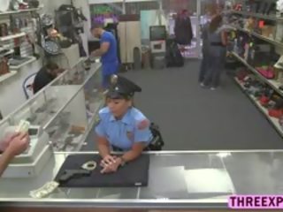 Bouncy prdel policejní v prdeli od za